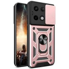 Techsuit Kryt Xiaomi Redmi Note 13 Pro 5G / Poco X6 Techsuit CamShield Pro rose gold