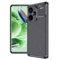 Techsuit Kryt Xiaomi Redmi Note 13 Pro+ 5G, Techsuit CarbonFiber černý