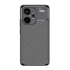 Techsuit Kryt Xiaomi Redmi Note 13 Pro+ 5G, Techsuit CarbonFiber černý