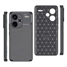 Techsuit Kryt Xiaomi Redmi Note 13 Pro+ 5G, Techsuit CarbonFiber černý