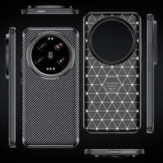 Techsuit Kryt Xiaomi 14 Ultra, Techsuit CarbonFiber černý