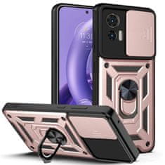 Techsuit Kryt Motorola EDGE 30 Neo Techsuit CamShield Pro rose gold