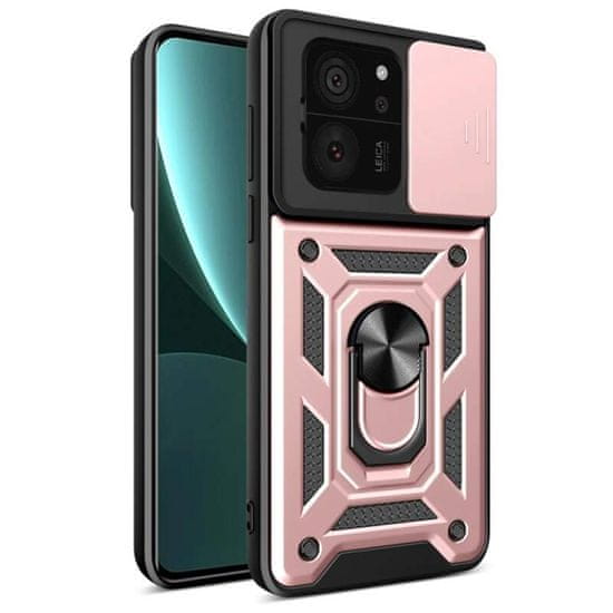 Techsuit Kryt Xiaomi 13T / 13T Pro Techsuit CamShield Pro rose gold