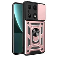 Techsuit Kryt Xiaomi Redmi Note 13 Pro 4G / Poco M6 Pro 4G Techsuit CamShield Pro rose gold