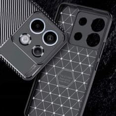 Techsuit Kryt Xiaomi Redmi Note 13 Pro 5G / Poco X6, Techsuit CarbonFiber černý