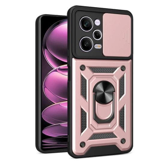 Techsuit Kryt Xiaomi Redmi Note 12 Pro 5G / Poco X5 Pro Techsuit CamShield Pro rose gold