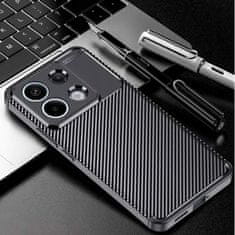 Techsuit Kryt Xiaomi Redmi Note 13 Pro 5G / Poco X6, Techsuit CarbonFiber černý