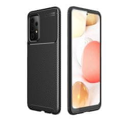 Techsuit Kryt Samsung Galaxy A52 4G / A52 5G / A52s 5G, Techsuit CarbonFiber černý