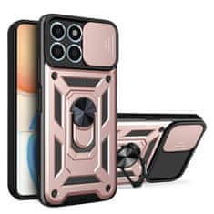 Techsuit Kryt Honor X6 / X8 5G / 70 Lite Techsuit CamShield Pro rose gold