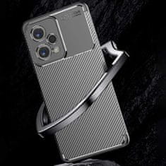 Techsuit Kryt Xiaomi Redmi Note 12 5G / Poco X5, Techsuit CarbonFiber černý