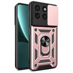 Techsuit Kryt Honor X8b Techsuit CamShield Pro rose gold