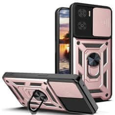 Techsuit Kryt Motorola Moto E22 / E22i Techsuit CamShield Pro rose gold