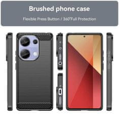 Techsuit Kryt Xiaomi Redmi Note 13 Pro 4G / Poco M6 Pro 4G, Armored Carbon modrý