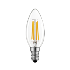 Diolamp  LED Candle Filament žárovka čirá 6,5W/230V/E14/6500K/850Lm/360°