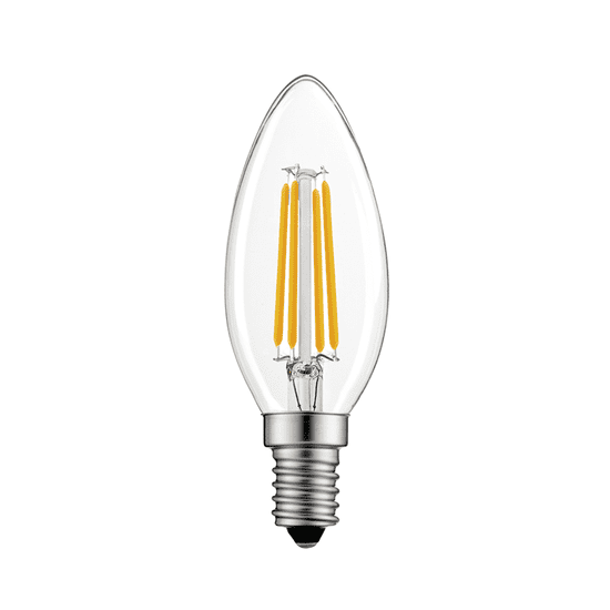 Diolamp  LED Candle Filament žárovka čirá 6,5W/230V/E14/6500K/850Lm/360°