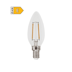 Diolamp  LED Filament Candle žárovka čirá C35 2W/230V/E14/2700K/250Lm/360°