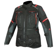 NAZRAN damská bunda Cavell Tech-Air black/red vel. XL