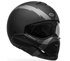 Bell Helma na moto Broozer Arc Helmet - Matte Black/Gray vel. XL