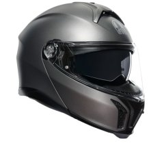 AGV Helma na moto 005 TOURMODULAR E2206 SOLID MPLK LUNA GREY MATT vel. M