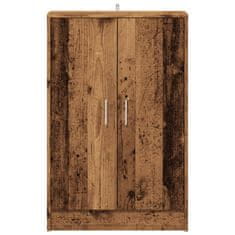 Vidaxl Botník old wood 60 x 35 x 92 cm kompozitní dřevo