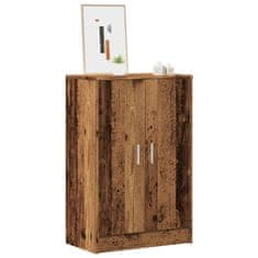 shumee vidaXL Botník old wood 60 x 35 x 92 cm kompozitní dřevo