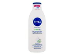 Nivea 400ml aloe & hydration body lotion, tělové mléko