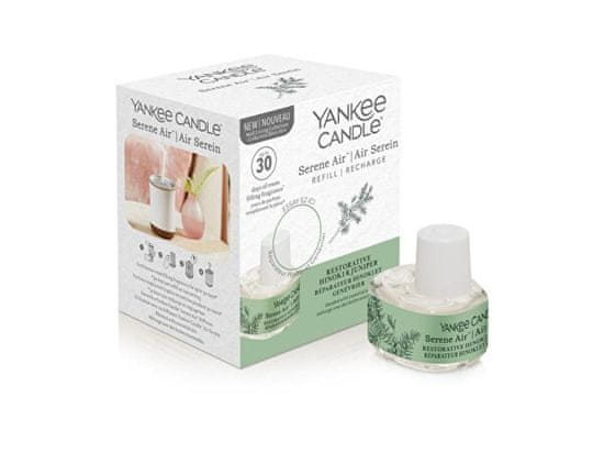 Yankee Candle Náplň do difuzéru Serene Air Restorative Hinoki & Juniper 17 ml