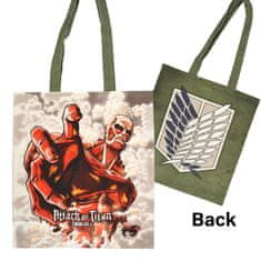 POPbuddies Látková taška - Attack on Titan Tote Bag: Colossal Titan 35 x 42 cm