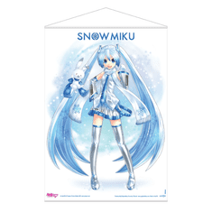 POPbuddies WallScroll - Hatsune Miku: Snow Miku 50 x 70 cm