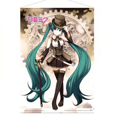 POPbuddies WallScroll - Hatsune Miku: Steampunk Miku 50 x 70 cm