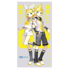 POPbuddies WallScroll - Virtual Artist Len & Rin XL 90 x 170 cm