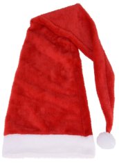 Koopman Santa klobouk 125 cm Červený Santa plyš