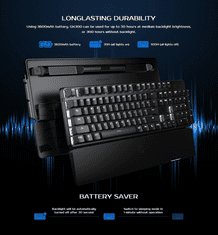 GameSir GameSir GK300 Grey WRLS Gaming Keyboard