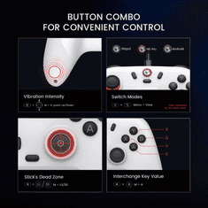 GameSir GameSir Nova Lite Multiplatform controller WH (PC/Steam/Switch/iOS,Android)