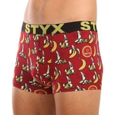 Styx Pánské boxerky art sportovní guma banány (G1359) - velikost XL