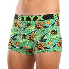 Styx Pánské boxerky art sportovní guma tropic (G1557) - velikost XL