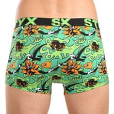 Styx Pánské boxerky art sportovní guma tropic (G1557) - velikost XL