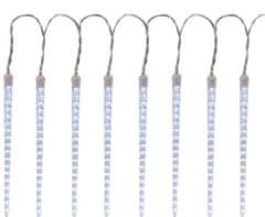 Řetěz MagicHome Christmas Icicle, 352x LED studená bílá, 16 palců, efekt vodopádu, 230 V, 50 Hz, IP4