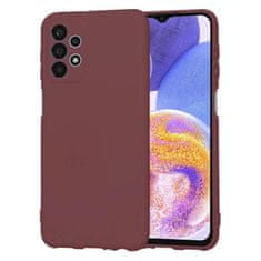 Techsuit Kryt Samsung Galaxy A23 4G / A23 5G Techsuit SoftFlex - plum red