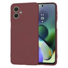 Techsuit Kryt Motorola Moto G54 Techsuit SoftFlex - plum red