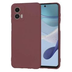 Techsuit Kryt Motorola Moto G53 Techsuit SoftFlex - plum red