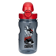 Nalgene Láhev Nalgene OTF Kids Grey with Smash Graphic And Red Cap