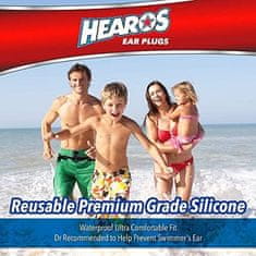 Hearos Silicone Putty Kids Size Ear Plugs for Swimming NRR 22dB 6 Pairs