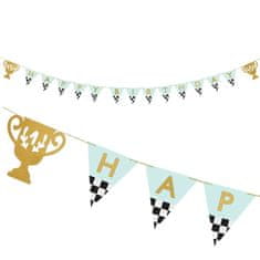 shumee Banner Happy Birthday Cups 2,5 m