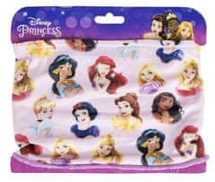 CurePink Dětský multifunkční šátek na krk Disney: Princezny (24 x 16 cm)