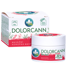 Annabis Dolorcann BIO masážní konopná mast 50ml