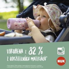 NUK Láhev Mini-Me Flip - růžová 450ml, 12m+