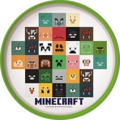 TALÍŘ MINECRAFT S PROTISKLUZ.DNEM PLAST 19,5X2,5