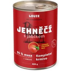 Louie Konzerva jehněčí s jablkem 400g