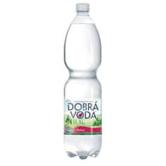 Minerální voda Dobrá voda perlivá, 6x 1,5 l